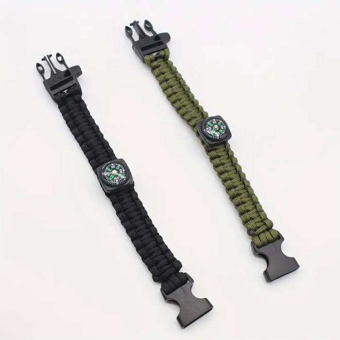 5-in-1 Survival Paracord Bracelet