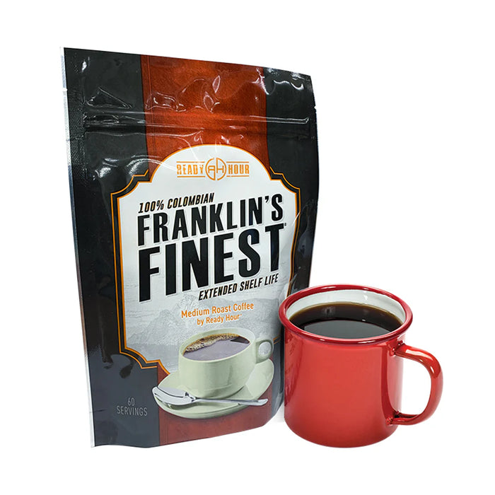 Franklin’s Finest Coffee by Ready Hour – Sample Pouch (60 servings)