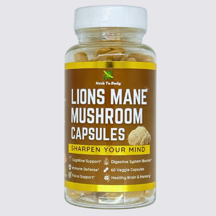 Lion's Mane Mushroom Capsules (60)