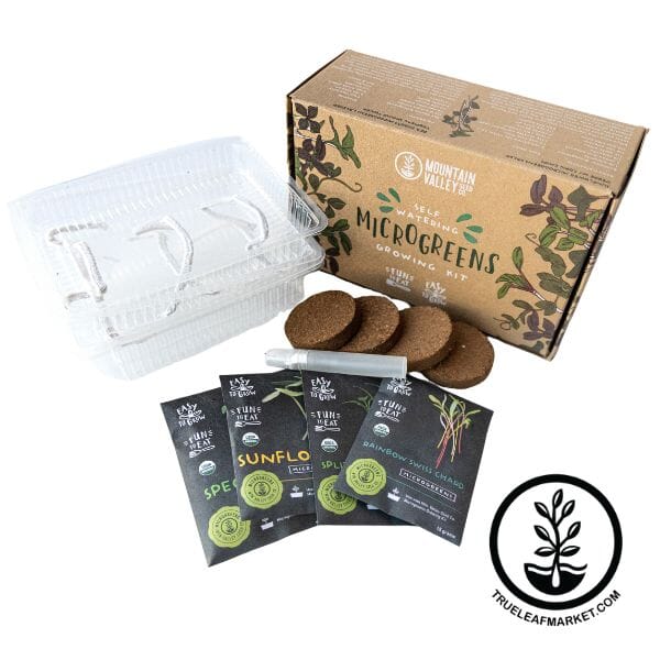 True Leaf Market Self Watering Mini-Microgreens Kit (Soil)