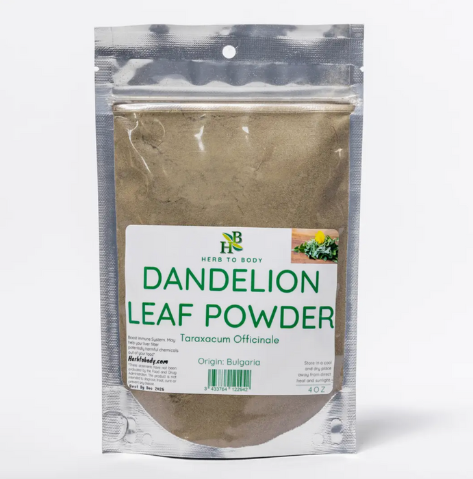 Herb to Body - Dandelion Leaf Powder - 4oz