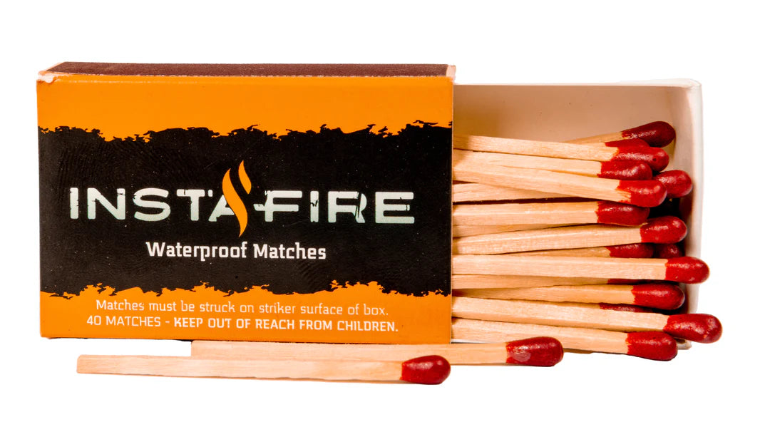 Waterproof Matches by InstaFire (pack of 4 boxes)